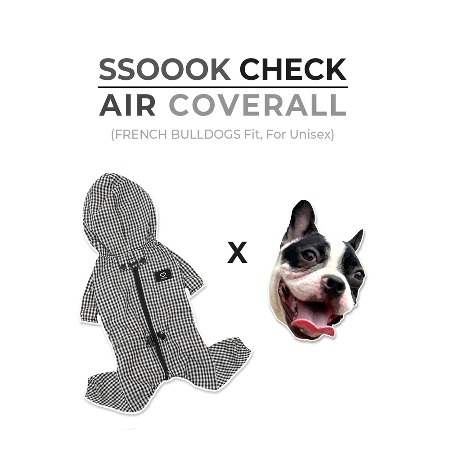 SSOOOK Check Coverall (for men and women, only for P.B.L.) [SO-OW143]