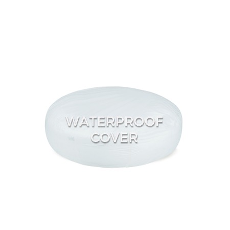 SSOOOK Bed Waterproof Cover Single Item (V.2, Round) [SO-BW101]